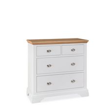 Cookes Collection Camden Two Tone 2 Over 2 Drawer Chest