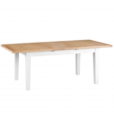 Cookes Collection London White Large Extending Dining Table