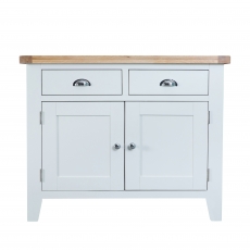 Cookes Collection London White 2 Door Sideboard