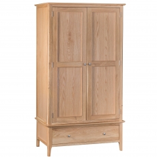 Cookes Collection Blackburn 2 Door Wardrobe with Drawer