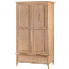 Cookes Collection Blackburn 2 Door Wardrobe with Drawer