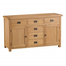 Cookes Collection Colchester 2 Door 6 Drawer Sideboard