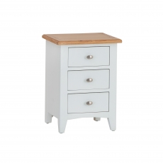 Cookes Collection Palma 3 Drawer Bedside Cabinet