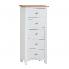 Cookes Collection Palma 5 Drawer Narrow Chest