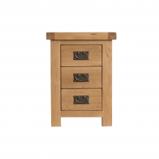 Cookes Collecton Colchester 3 Drawer Bedisde Cabinet