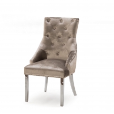 Cookes Collection Jake Dinin Chair Champagne