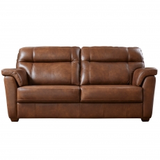 Cookes Collection Lepus Leather 3 Seater Sofa