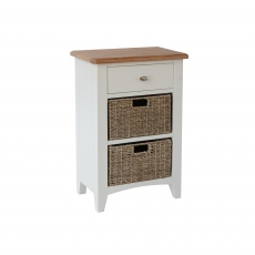 Cookes Collection Palma 1 Drawer 2 Basket Unit