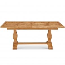 Cookes Collection Nantes Oak Large Extending Dining Table
