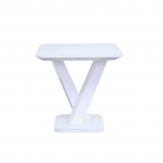 Cookes Collection Ralph Lamp Table White
