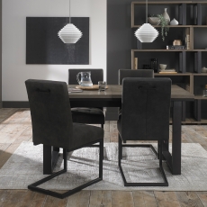 Cookes Collection Texas Dining Table & 4 Chairs