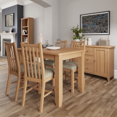 Cookes Collection Burnley Medium Extending Dining Table