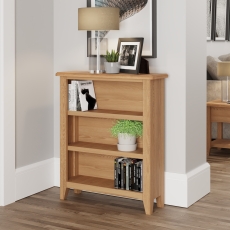 Cookes Collection Burnley Small Wide Bookcase