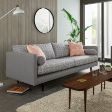 Orla Kiely Mimosa Large Sofa – Pattern