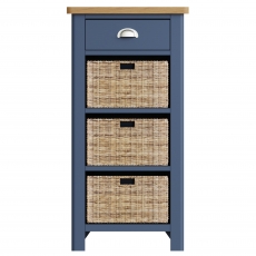 Cookes Collection Aston Side Table with 3 Baskets