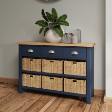 Cookes Collection Aston Sideboard with 6 Baskets