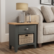 Cookes Collection Palma Side Table Grey