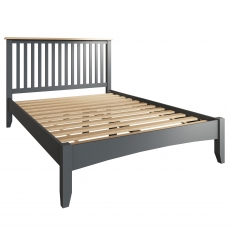 Cookes Collection Palma Double Bedstead Grey