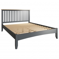Cookes Collection Palma King Size Bedstead Grey