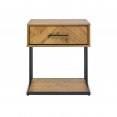 Cookes Collection Rotterdam 1 Drawer Nightstand