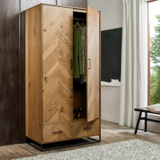 Cookes Collection Rotterdam Double Wardrobe