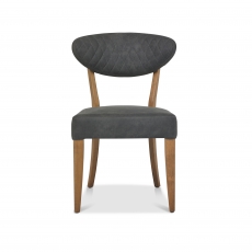 Cookes Collection Martha Dining Chair - Dark Grey