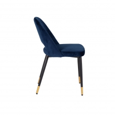 Cookes Collection Britney Dining Chair - Navy