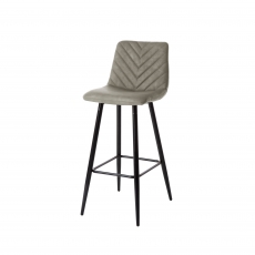 Cookes Collection Matilda Bar Stool - Taupe