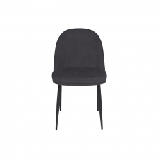 Cookes Collection Violet Dining Chair - Dark Grey