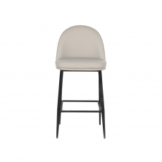 Cookes Collection Violet Bar Stool - Taupe