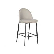 Cookes Collection Violet Bar Stool - Taupe