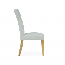 Marseille Natural Button Back Dining Chair