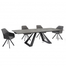 Spartan Dining Table & 4 Chairs