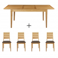 Verona Dining Table & 4 Chairs