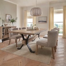 Alabama Large Dining Table & 6 Chairs