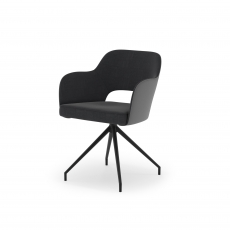 Chicago Dining Chair Charcoal
