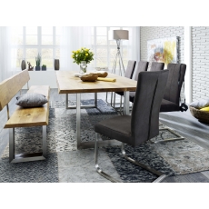 Fargo Dining Table Stainless Steel