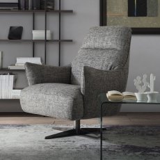 Natuzzi Editions Calma Swivel Chair 5