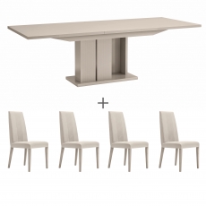 Alf Italia Claire Medium Table & 4 Chairs