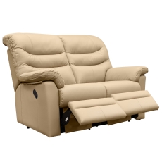 G Plan Ledbury 2 Seater Double Manual Recliner Sofa in Leather