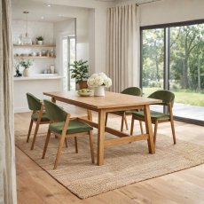 Clifton Medium Dining Table & 4 Chairs