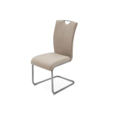 Lewis Medium Dining Table & 4 Taupe Chairs 4