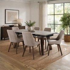 Aiden Extending Dining Table & 6 Chairs