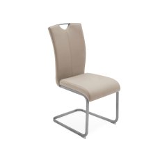 Lewis Dining Set, 6 Taupe Chairs 4