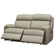 Hardy 2 Seater Double Manual Recliner Sofa Leather 3