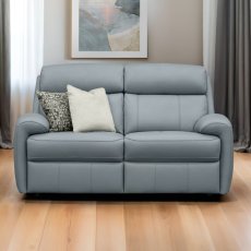 Hardy 2 Seater Double Power Recliiner Sofa Leather 2