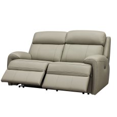 Hardy 2 Seater Double Power Recliiner Sofa Leather 3