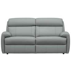 Hardy 3 Seater Double Manual Recliner Sofa Leather 2