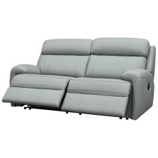 Hardy 3 Seater Double Manual Recliner Sofa Leather 3