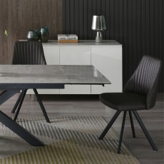 Austin Dining Chair - Dark Grey 3